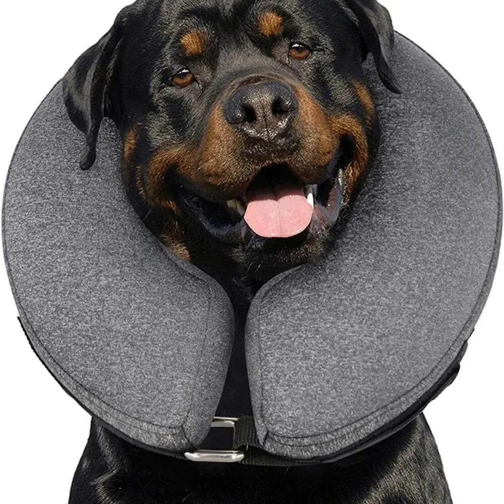 MIDOG Dog Cone, Inflatable Dog Neck Donut Collar XL